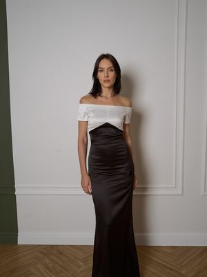 Платье вечернее макси black tie