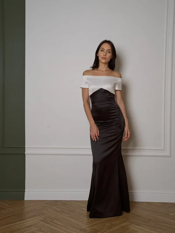 Платье вечернее макси black tie