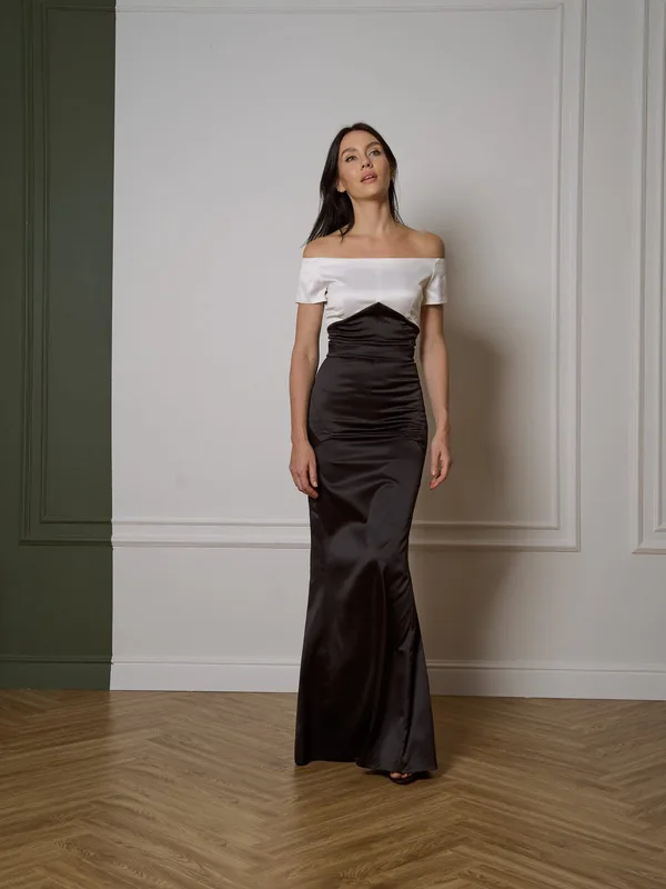 Платье вечернее макси black tie