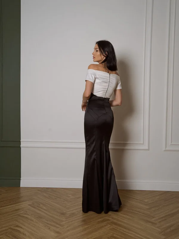 Платье вечернее макси black tie